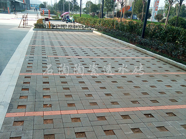【成都高新区***路】陶瓷透水砖项目工程