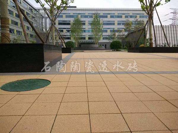 【***大厦】陶瓷透水砖项目工程